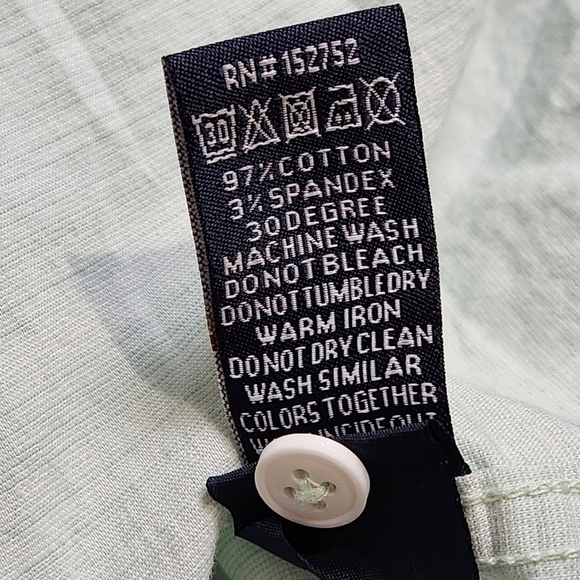 Men's Casual shirt Button down Short sleeves Cotton Size XL ACROSS THE POND - Picture 9 of 14